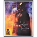 STAR WARS - DAVE PROWSE & JEREMY BULLOCH - DUAL SIGNED PHOTO
