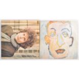 BOB DYLAN - TWO VINYL RECORD ALBUMS - BLONDE ON BLONDE AND SELF PORTRAIT