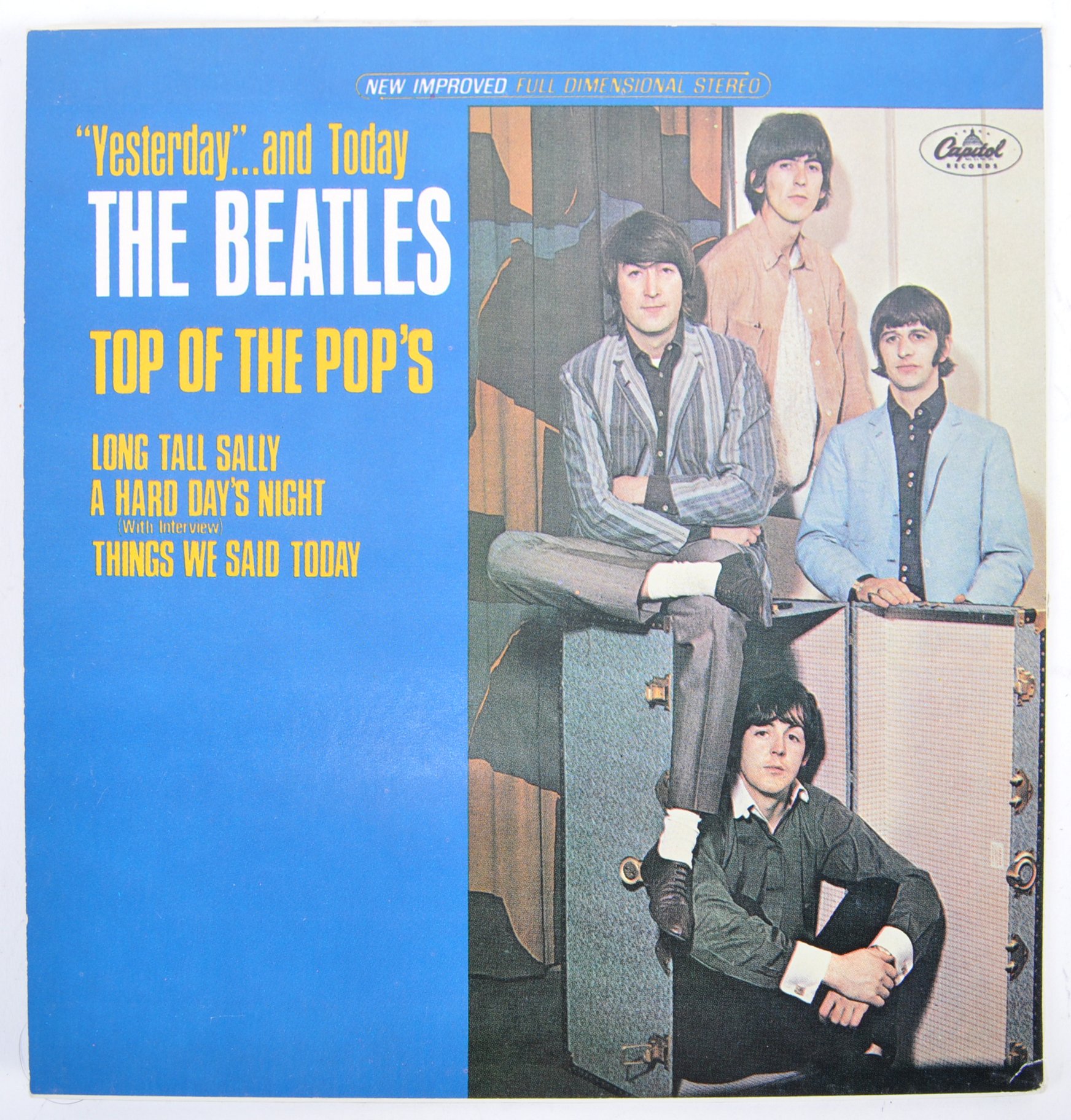 THE BEATLES RARE TOP OF THE POPS YESTERDAY AND TODAY EP - Image 2 of 4