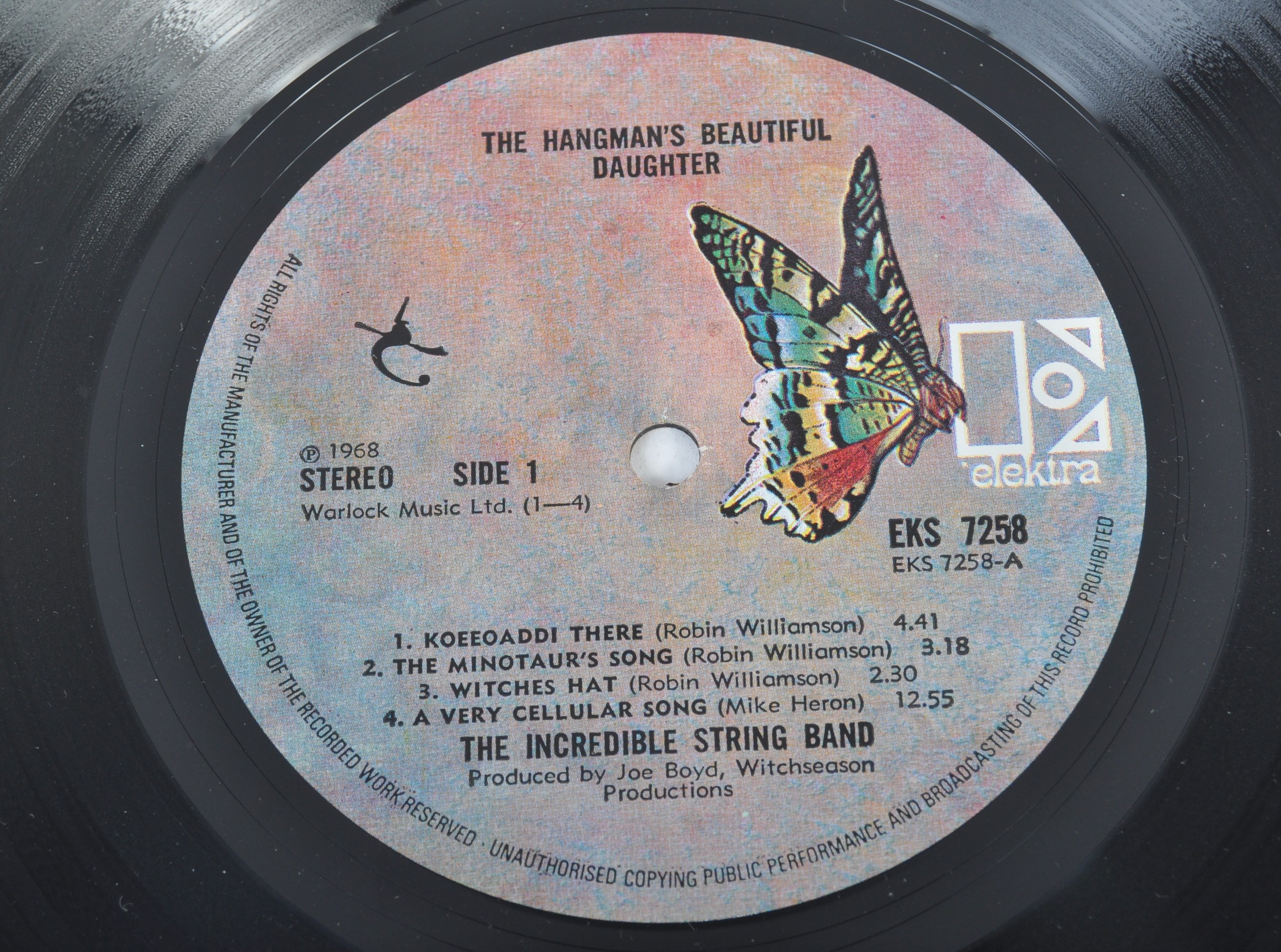 THE INCREDIBLE STRING BAND - TWO VINYL RECORD ALBUMS - Image 6 of 6