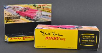 THUNDERBIRDS - DINKY TOYS 100 FAB 1 AUTOGRAPHED MODEL BOX