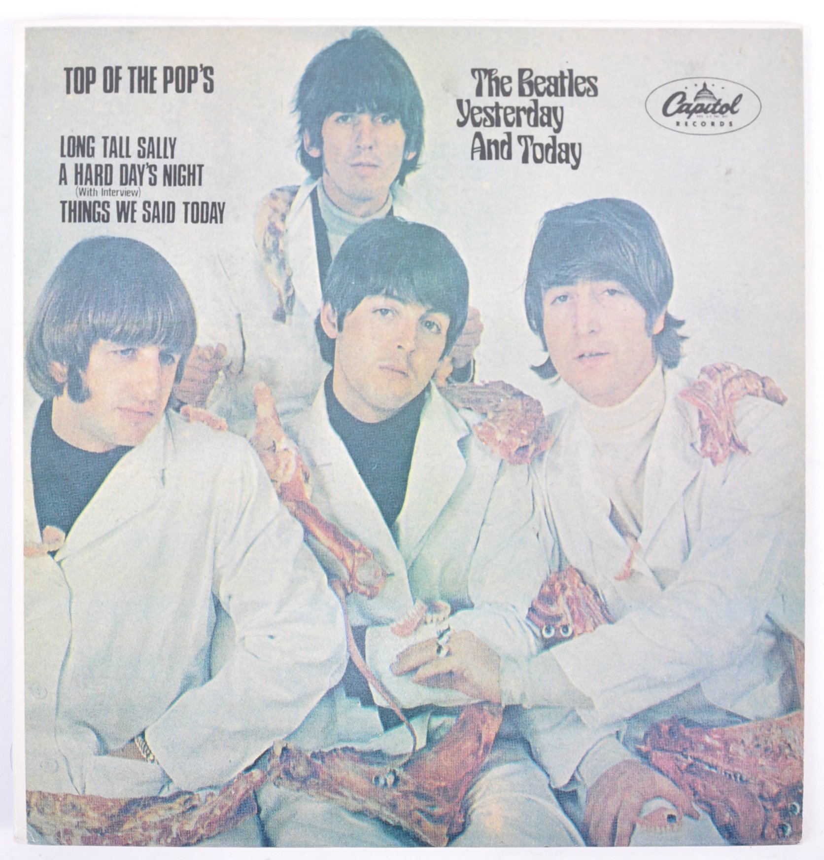 THE BEATLES RARE TOP OF THE POPS YESTERDAY AND TODAY EP