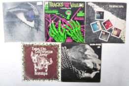 HORSLIPS - GROUP OF FIVE VINYL RECORD ALBUMS