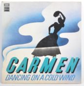 CARMEN - DANCING ON A COLD WIND - 1974 REGAL RED AND SILVER LABEL