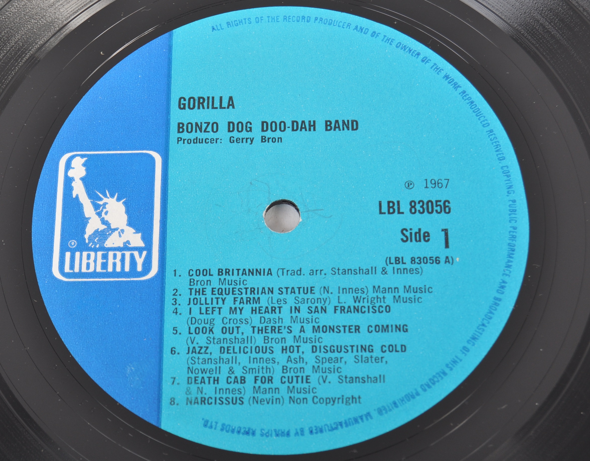 BONZO DOG BAND - GORILLA - 1967 MONO LIBERTY RELEASE - Image 3 of 4