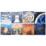 THE MOODY BLUES GROUP OF EIGHT VINYL RECORD ALBUMS