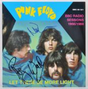 PINKY FLOYD - DUAL AUTOGRAPHED VINYL RECORD