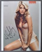 HOLLY WILLOUGHBY - BRITISH PRESENTER - SIGNED PHOTOGRAPH