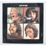 THE BEATLES - LET IT BE - 1970 APPLE LABEL LATER RELEASE