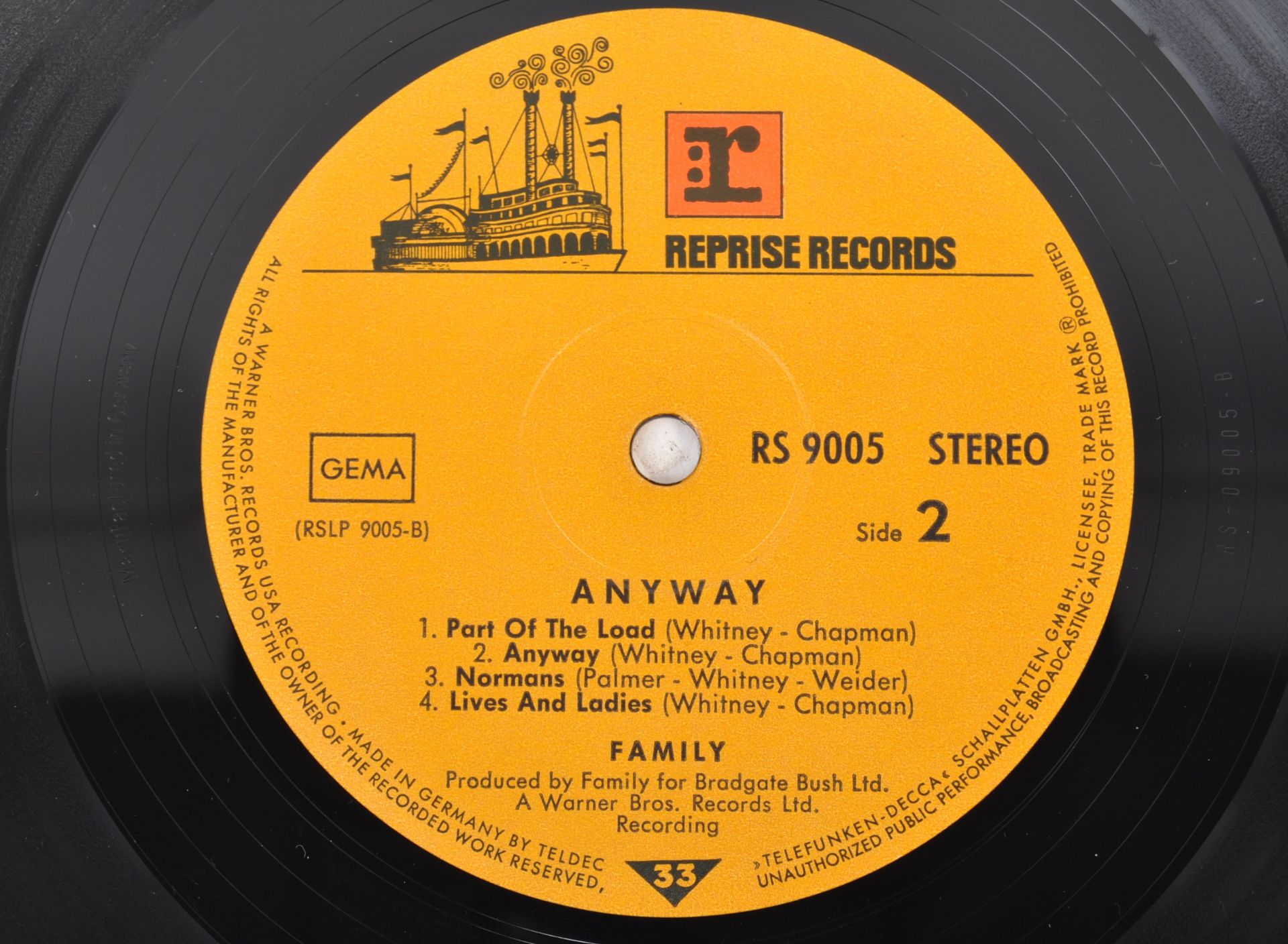 FAMILY - ANYWAY - 1970 REPRISE RECORDS LP ALBUM - Bild 5 aus 5
