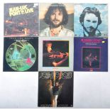 JEAN-LUC PONTY - GROUP OF SEVEN VINYL RECORDS