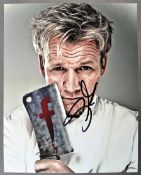 GORDON RAMSAY - KITCHEN NIGHTMARES - AUTOGRAPHED PHOTOGRAPH