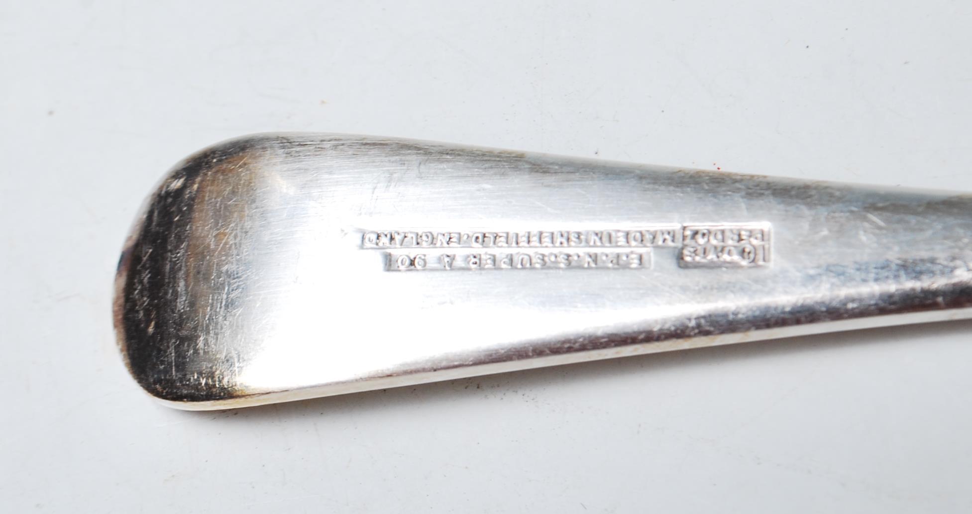 VINTAGE MID 20TH CENTURY SIX PERSON CANTEEN OF CUTLERY BY GEORGE BUTLER & CO - Image 9 of 10