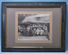 LATE VICTORIAN 19TH CENTURY FRAMED PHOTOGRAPHFO BRISTOL BREWERY EMPLOYEES