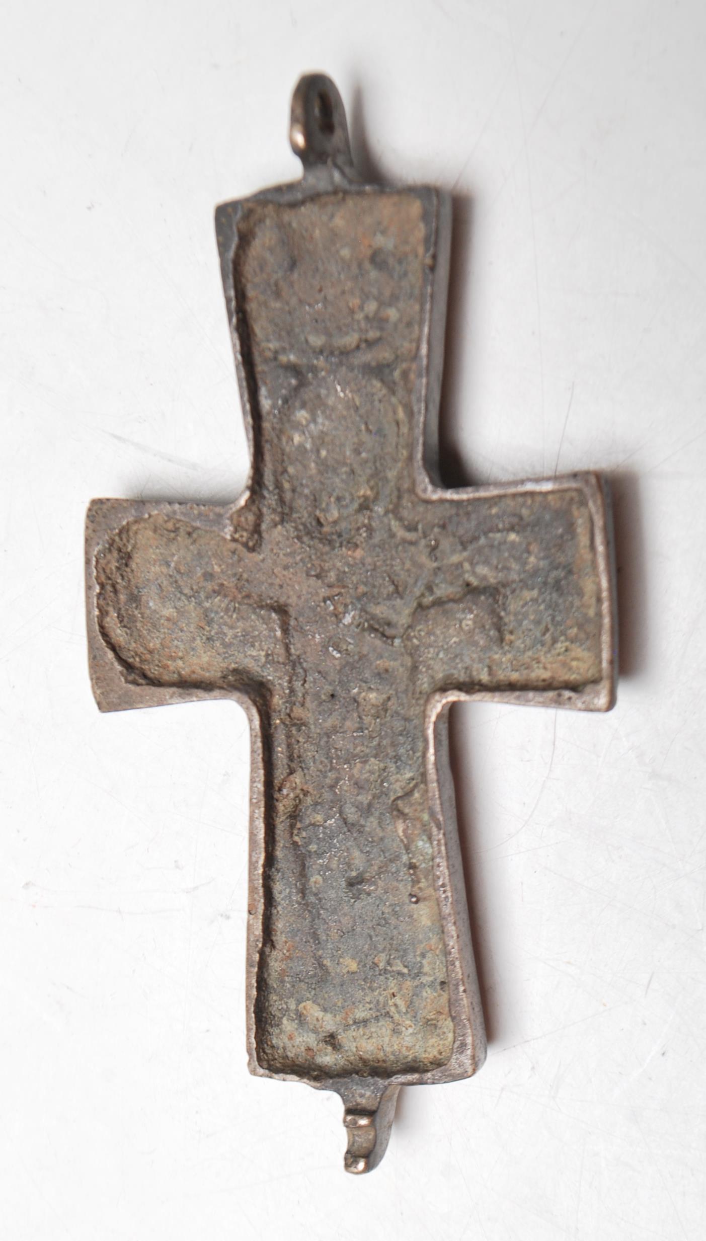 MEDIEVAL BYZANTINE RELIQUARY CROSS FRAGMENT - Image 4 of 5