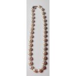 LARGE CULTURED PEARL NECKLACE