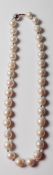 LARGE CULTURED PEARL NECKLACE