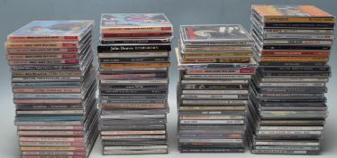 COLLECTION OF APPROX 100 CD / COMPACT DISCS OF MOSTLY COUNTRY AND WESTERN MUSIC