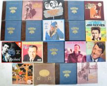 COUNTRY AND WESTERN GROUP OF 15+ RECORD BOX SETS.