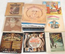 COLLECTION OF VINTAGE COUNTRY AND WESTERN VINYL LP LONG PLAY RECORD BOX SETS