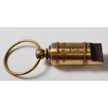 REPRODUCTION TITANIC BRASS WHISTLE