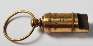 REPRODUCTION TITANIC BRASS WHISTLE