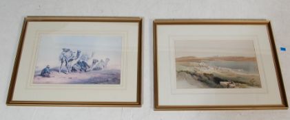 AFTER DAVID ROBERTS - TWO PRINTS OF MIDDLE EASTERN SUBJECTS