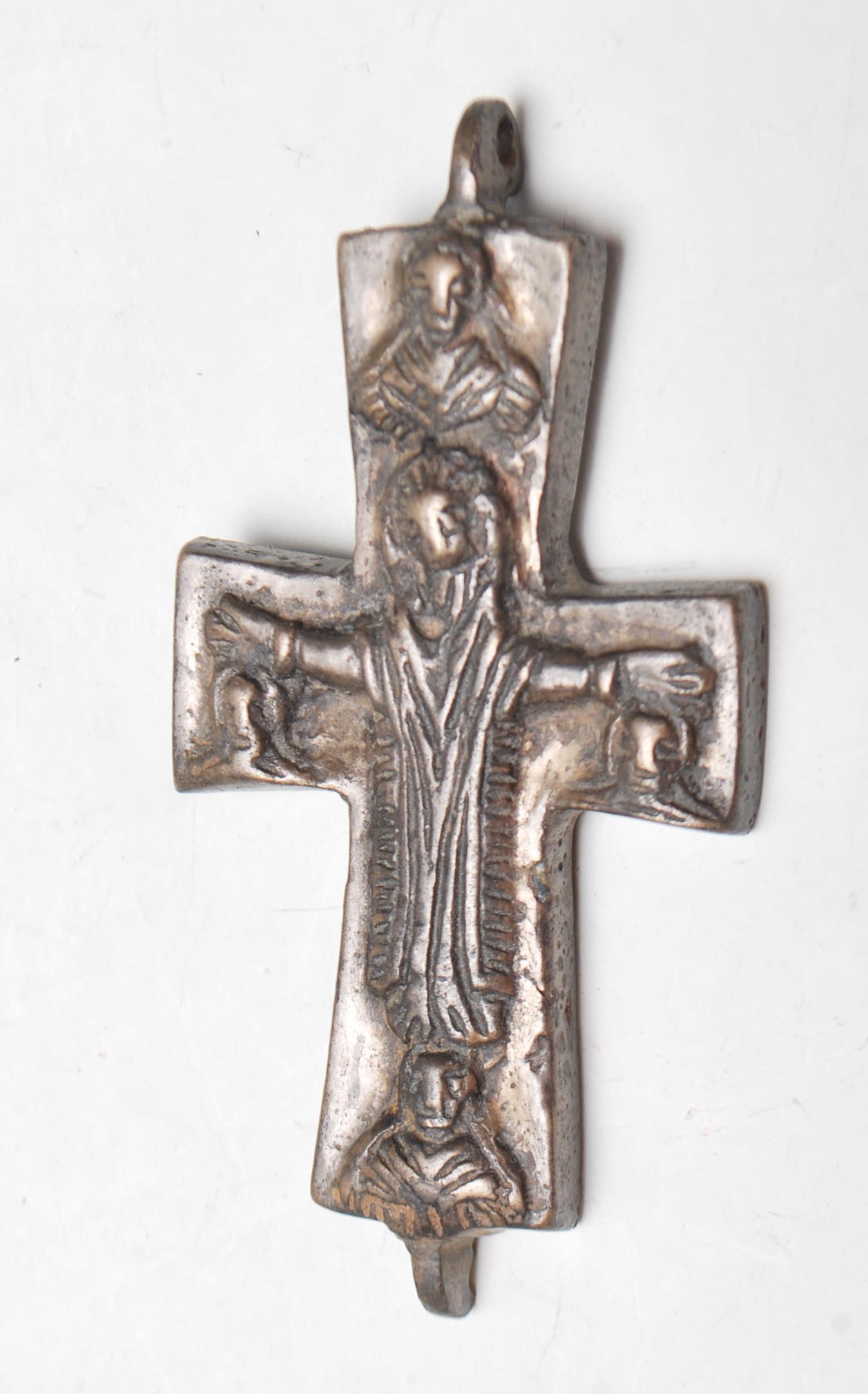 MEDIEVAL BYZANTINE RELIQUARY CROSS FRAGMENT - Image 3 of 5