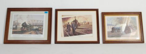 A GROUP OF THREE LIMITED EDITION PRINTS BY ALAN WARD