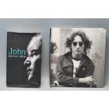 TWO HARDBACK BOOKS FOR BEATLES STAR JOHN LENNON