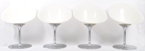 PHILIPPE STARCK FOR KARTELL ERO S SET OF FOUR TULIP CHAIRS