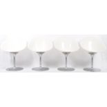 PHILIPPE STARCK FOR KARTELL ERO S SET OF FOUR TULIP CHAIRS