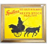 SPILLERS STOCK - - IMPRESSION OF AN ENAMEL SIGN