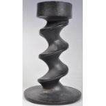 IMAGE THREE DESIGN GROUP - CORK SCREW IRON CANDLESTICK