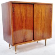 MID CENTURY WALNUT MULTI DRAWER CHEST OF DRAWERS