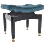 G PLAN LIBRENZA RANGE EBONISED DRESSING TABLE / DESK STOOL