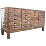 ART DECO HABERDASHERY SHOP DISPLAY MULTI DRAWER COUNTER