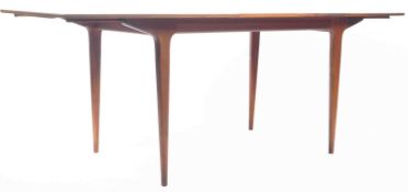 AH MCINTOSH TEAK WOOD EXTENDING DINING TABLE