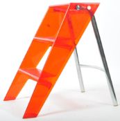 MERA FOR KARTELL ECO DESIGN UPPER STEP LADDER IN RED