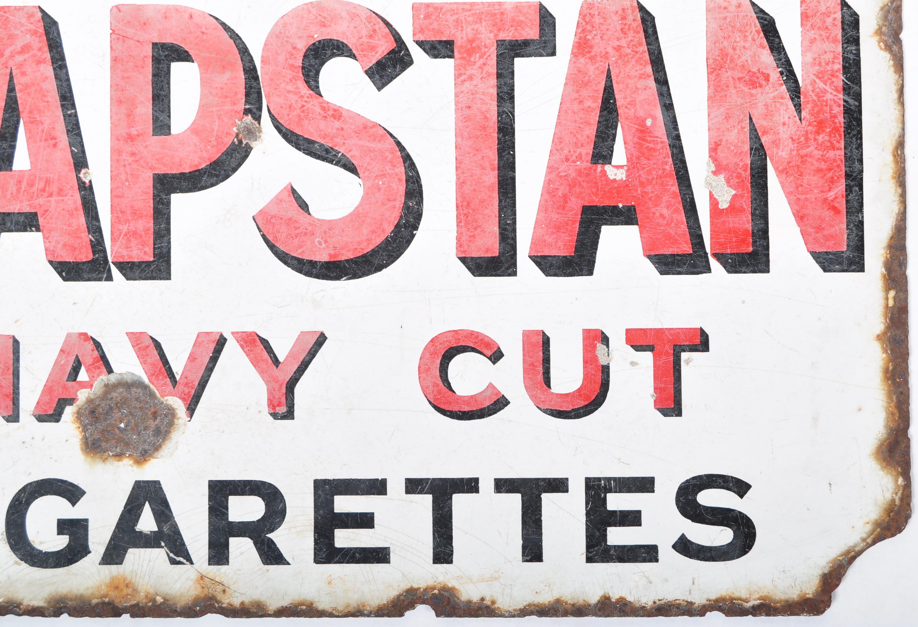 WILLS'S CAPSTAN NAVY CUT CIGARETTES ENAMEL SHOP SIGN - Image 4 of 5