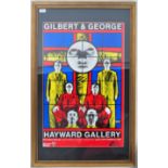 GILBERT AND GEORGE - HAYWARD GALLERY 1987 - GALLERY POSTER
