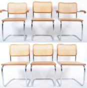 BELIEVED MARCEL BREUER CESCA SET OF DINING CHAIRS