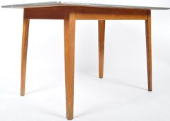 WHITELEAF RETRO FORMICA TOPPED DINING / KITCHEN TABLE