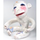 EARLY PIECE OF WALTER BOSSE FOR GOLDSCHNEIDER POTTERY MONKEY