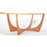 G PLAN FRESCO / ASTRO TEAK AND GLASS COFFEE TABLE