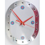 BESPOKE MADE CLOCK FROM AN RAF TORNADO JET FIGHTER PANEL