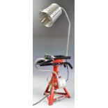 20TH CENTURY UPCYCLED FOOTPUMP INTERIOR LAMP