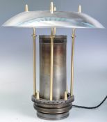 20TH CENTURY LAMP MADE FROM PART OF A TORNADO JET FIGHTER