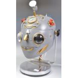 UNUSUAL SCI-FI STEAMPUNK STYLE ROBOT HEAD LIGHT