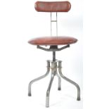 VINTAGE 20TH CENTURY INDUSTRIAL MACHINISTS SWIVEL CHAIR